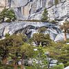 Rotsplateau met bomen in Yosemite National Park van Anouschka Hendriks