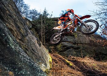 vliegende motorfiets