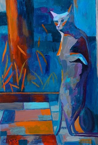 Miso-'s Garten von Chris Croes schilderijen