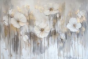 Weiße Blumen | Silent Bloom Symphony