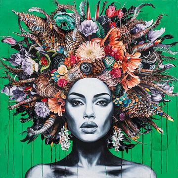 Natur - Schönheit - Portrait - Grün 09