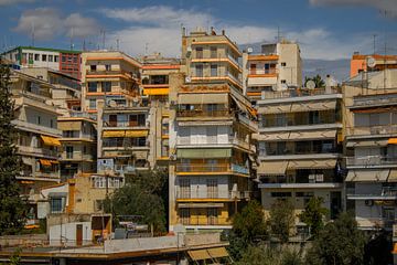 flat blocks with a yellow touch by yentl potvliege