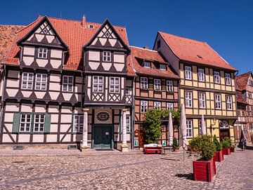Old town of Quedlinburg in the Harz Mountains by Animaflora PicsStock