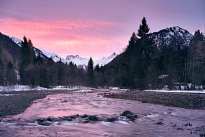 Sunrise at the Trettach