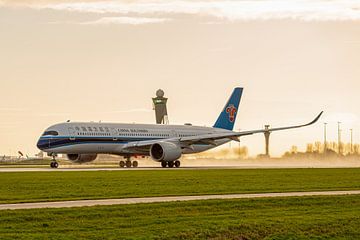 China southern Airbus a350 takeoff polderbaan schiphol van Arthur Bruinen