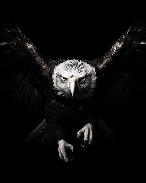 Tierportrait von fernlichtsicht