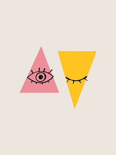 Auge auf Formen