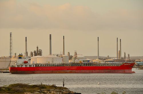 Olietanker Bochem Oslo in Curaçao