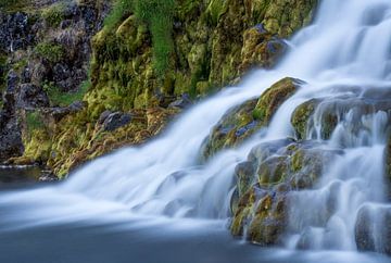 Close Up waterval van Leontine van der Stouw