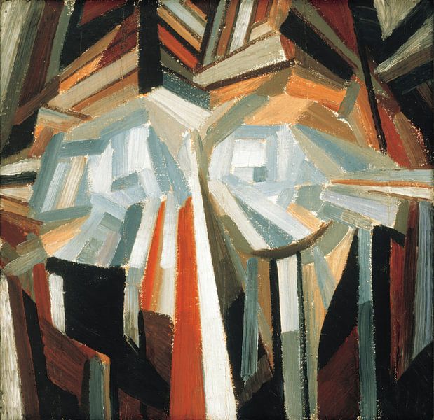 Alexander Bogomasow - Kubistischer Kopf von Peter Balan