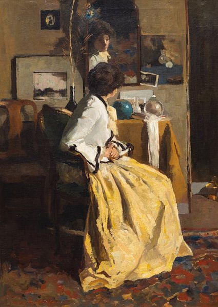 In front of the mirror, Coba Ritsema by Masterful Masters