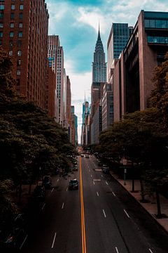 Road To Chrysler Building van Milan Markovic
