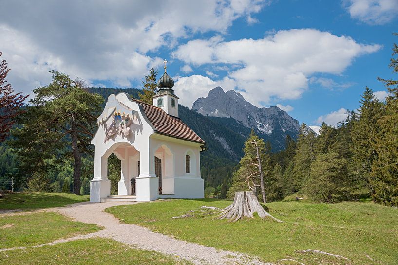 chapel Lauterseekapelle, hiking destination mittenwald by SusaZoom