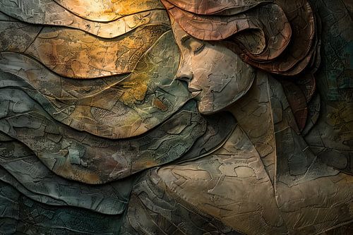 schilderachtig beeld vrouw