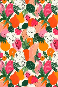 Fresh Fruits Pattern