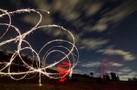 Lightpainting 5 van Eugene Klinkenberg thumbnail