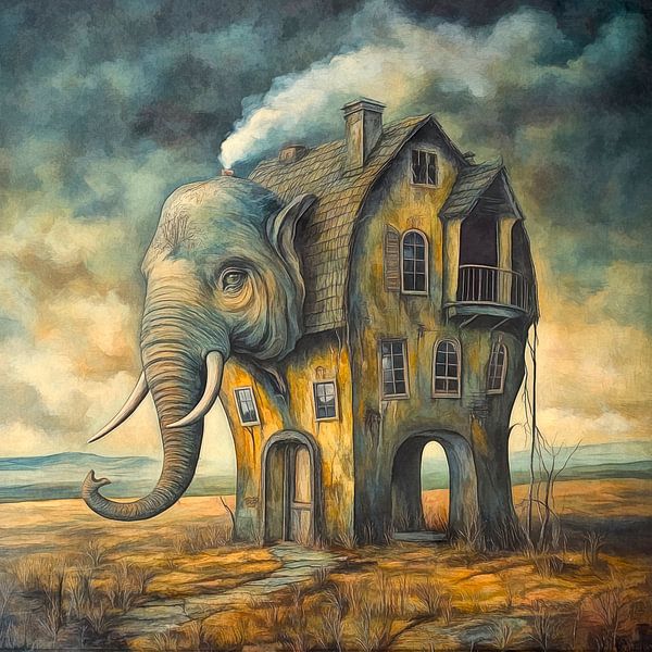 Elefantenhaus von Jutta Maria Pusl