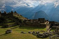 Machu Picchu opkomende zon by Max van Oppenraaij thumbnail