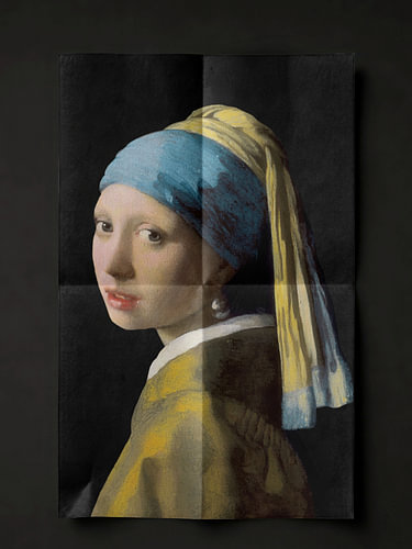 Art Unfolded - Girl With Pearl