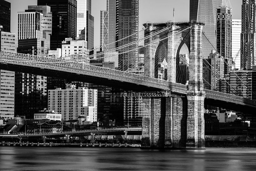 Brooklyn Bridge, New York City van Eddy Westdijk