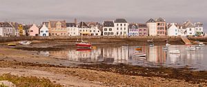 Haventje in Bretagne, Frankrijk von Anne Meyer