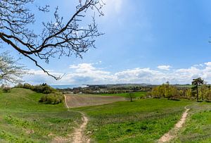 Göhren mit Blick zu den Zicker Berge