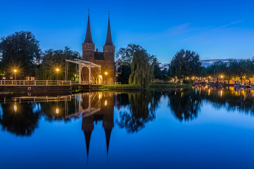 Heure bleue à Oostpoort à Delft par Ardi Mulder