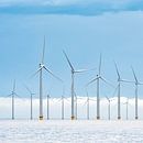 Offshore wind turbines in a wind park by Sjoerd van der Wal Photography thumbnail