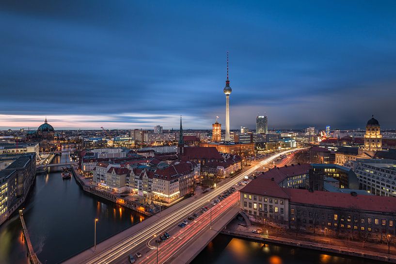 Berlin bei Nacht von Robin Oelschlegel