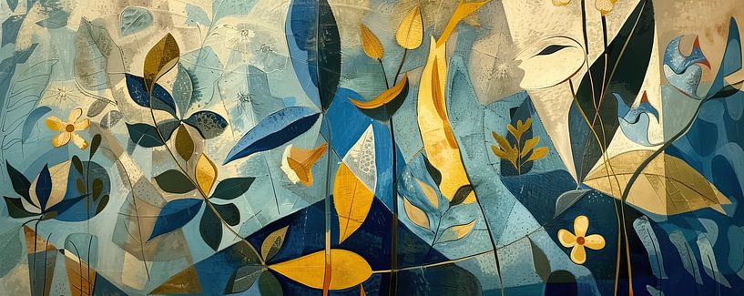 Plant Painting | Nature&#039;s Geometry by Art Whims