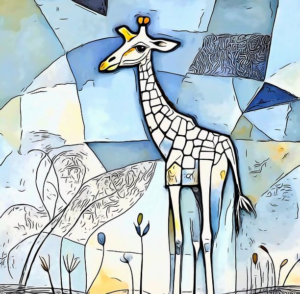 On safari in Africa, motif 11 by zam art