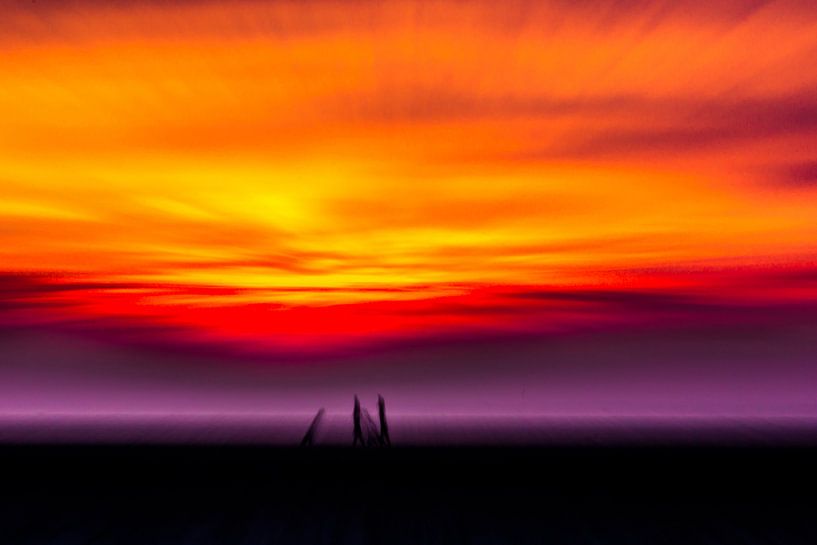 Fire in the sky par Maartje Hustinx-van Lanen