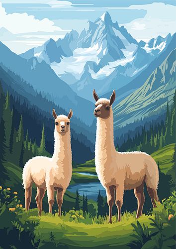 Alpaca van de Andes