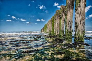 Sea and Blue van Roland de Zeeuw fotografie