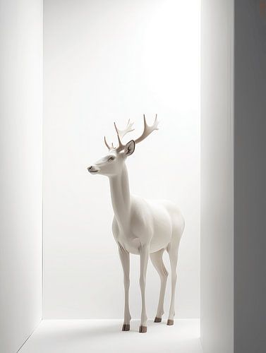 Majestic White Deer