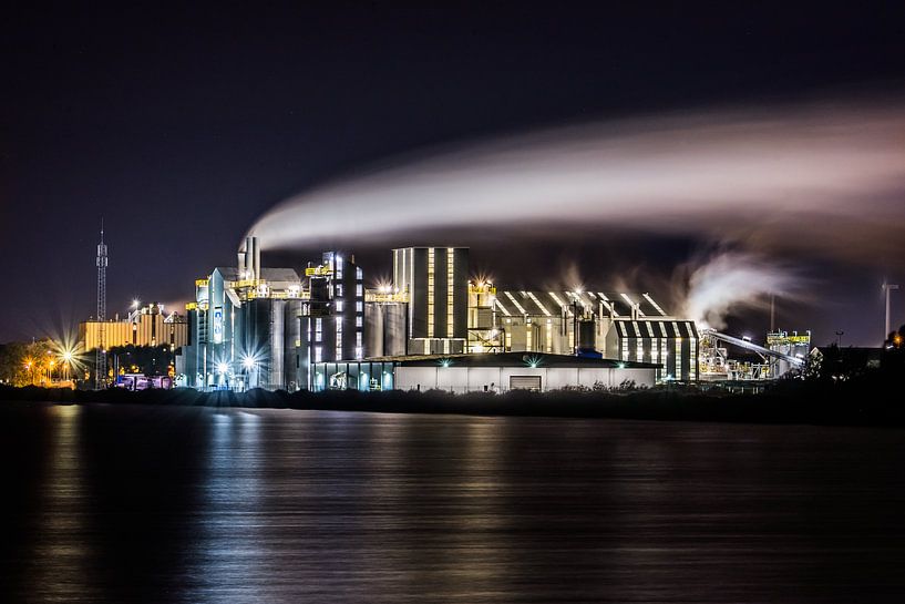 Parc chimique de Delfzijl par Annie Jakobs