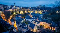 Stadt Luxemburg von Eric Andriessen Miniaturansicht