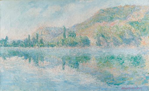 Oevers van de Seine, Blanche Hoschedé-Monet