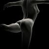 Naakte vrouw – Naakt model dansend Julie nr 1 van Jan Keteleer