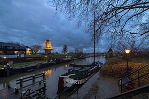 Historischer Hafen von Gorinchem von Moetwil en van Dijk - Fotografie