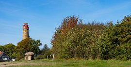 Leuchtturm auf der Insel des Landes Cap Arkona in der Ostsee Rügen