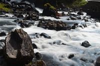 Rock in the water