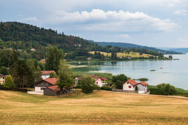Lac Saint-Point, Jura-Gebirge bei Pontarlier, Frankreich von Laurent Renault