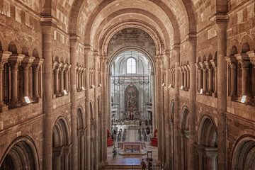 De oudste kathedraal van Lissabon Portugal van ingrid schot