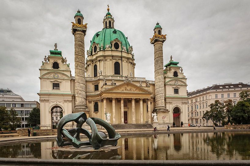Karlskirche @ Vienna by Rob Boon