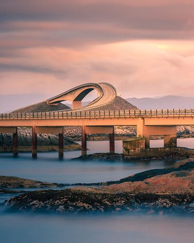 Atlantic Ocean Road, Møre og Romsdal, Noorwegen