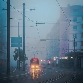 Braunschweig im Nebel von Friederike Fuchs