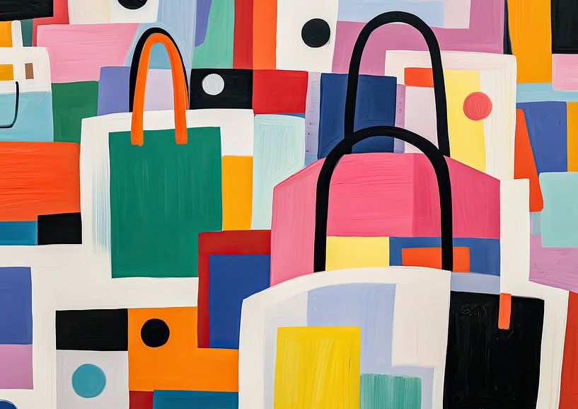 Legacy is crafted daily - Live intentionally. van Abstract Schilderij