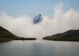 Grüne Berge und blaue Seen in der Schweiz von Yara Terpsma