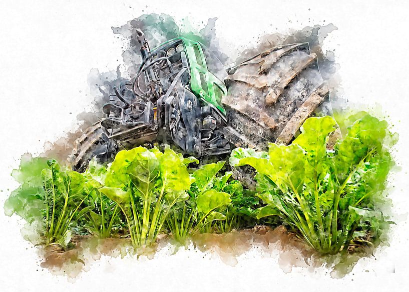 Tractor by Peter Roder